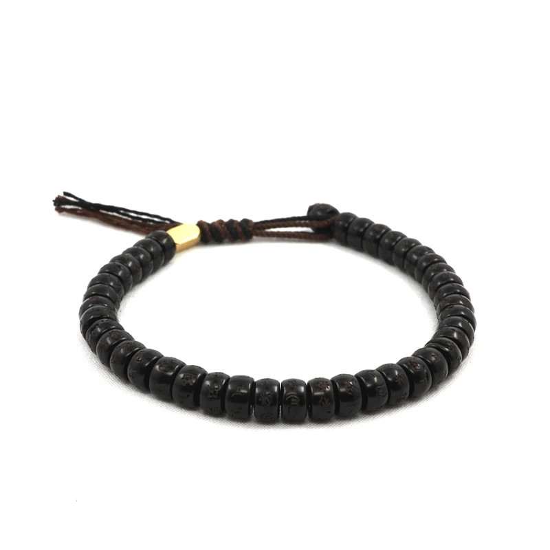 Poвчера тибетский буддийский Плетеный вручную хлопковый браслет на удачу с