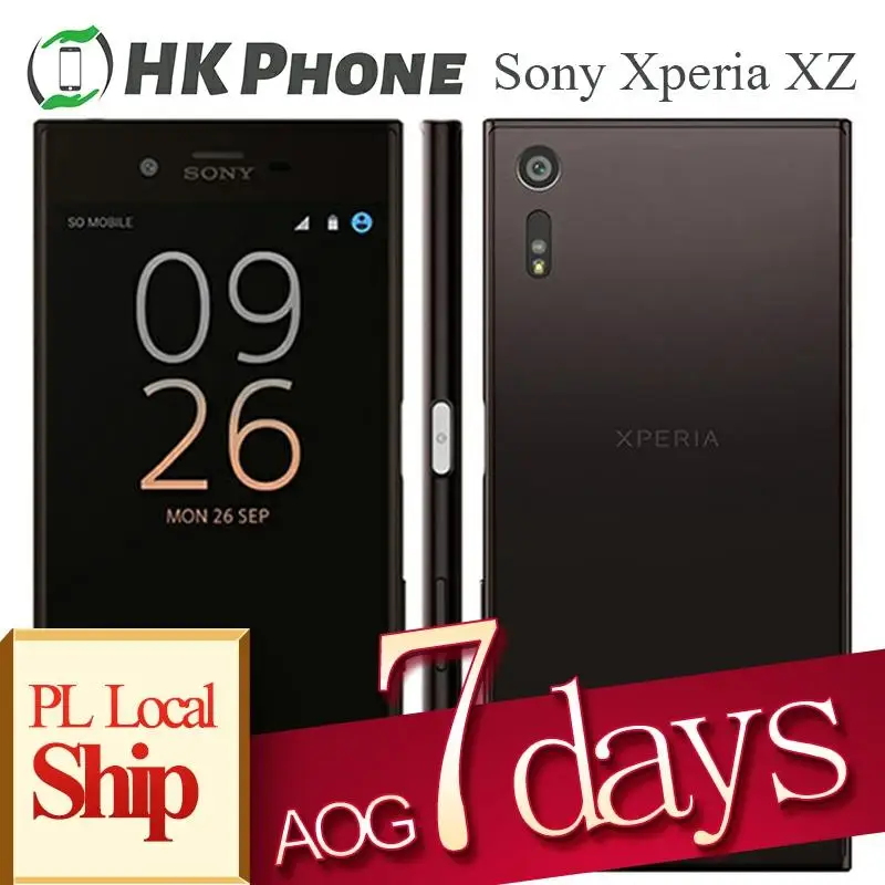 Оригинальный смартфон Sony Xperia XZ F8331 четырёхъядерный Android 5 2 дюйма 3 ГБ 32 GSM 4G LTE GPS WIFI