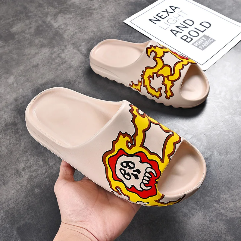 Сланцы унисекс Elmo с кунжутом дышащие летние шлепанцы легкие пляжные сандалии