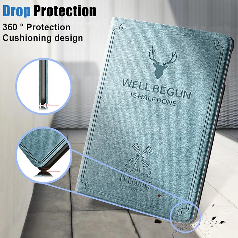

2017 2018 9.7 iPad 5/6th Case For iPad Air 3 10.5 iPad Air 2 Leather Cover Mini For 2019 iPad 10.2 7th Generation Smart Case