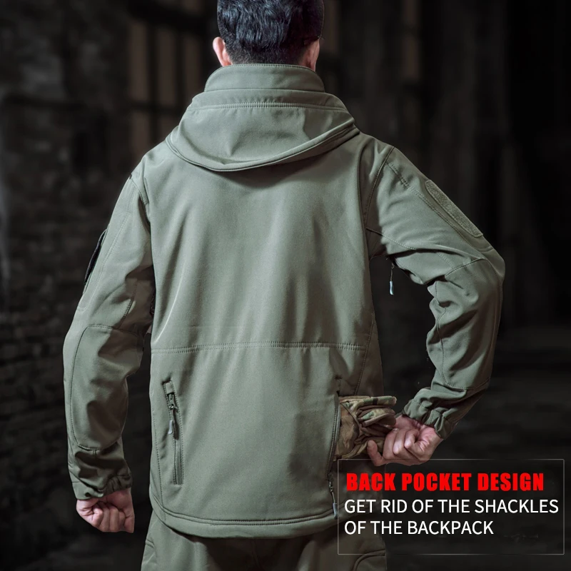 Водонепроницаемая камуфляжная флисовая куртка для мужчин и женщин походов