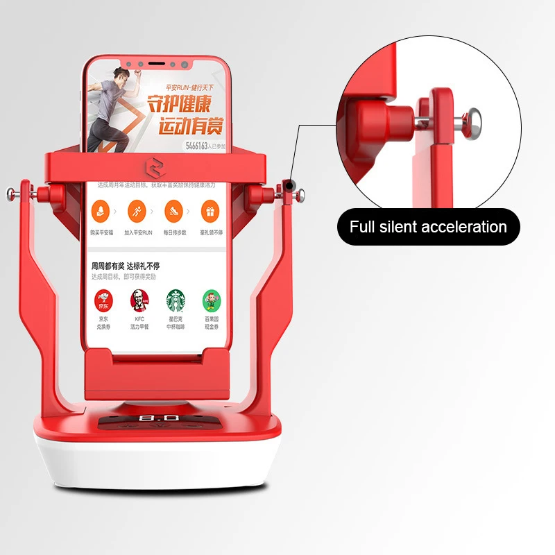 ЖК-дисплей с цифровым таймером качающийся шейкер для телефона USB шагомер счетчик