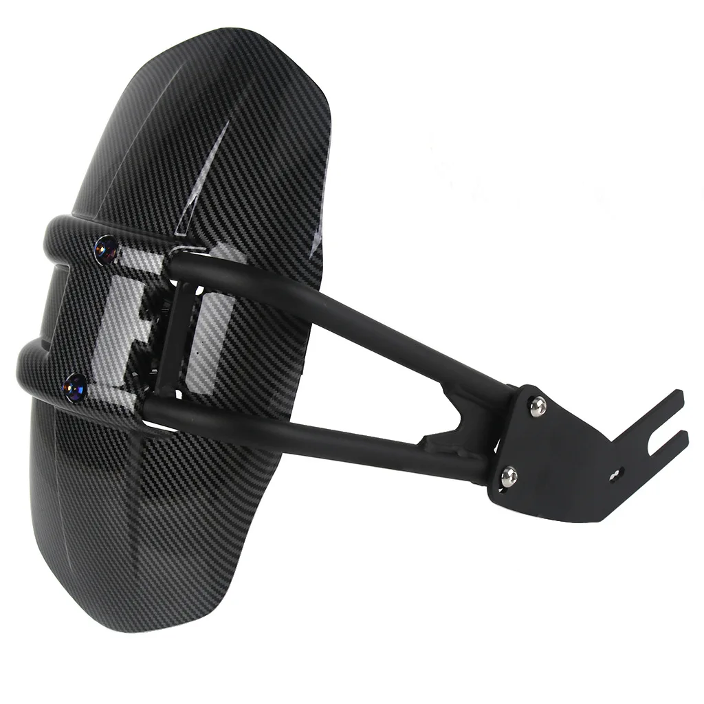 

Carbon Fiber Color For Honda CB190R CB400 Kawasaki NK150 Ninja 250 Rear Wheel Fender Mudguard Hugger Dust Splash Guard Protector