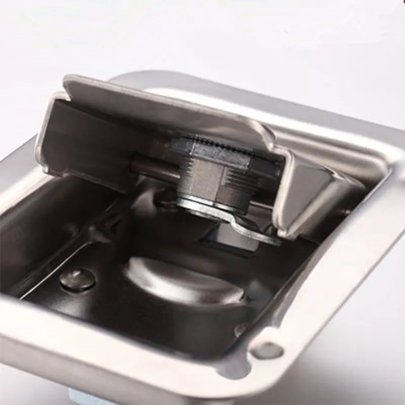 Заводские магазины нержавеющая сталь MS858 тянуть тип замок для панели шкафа Ван