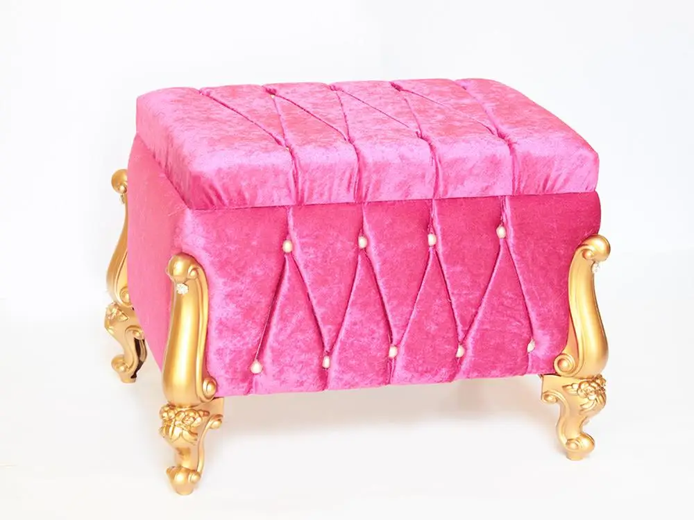 

Avangarde Lux Gemstone 2'li Dower chest Fuchsia