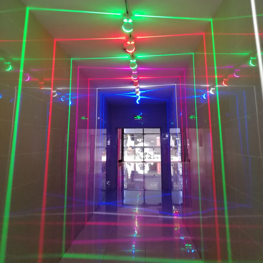Светодиодный потолочный светильник 360 градусов 10 Вт RGB настенный для