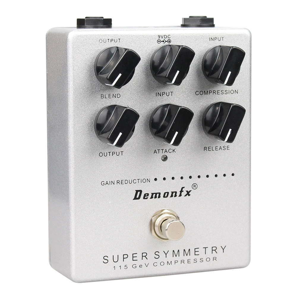 Qualidade para Baixo Nova Demonfx Alta Super Simetria Compressor Baixo Pedal Efeito Guitarra Acessórios