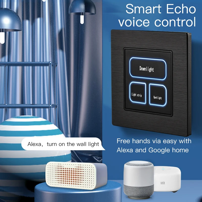 Умный гостиничный выключатель Herepow Google Home USB-разъем Wi-Fi датчик освещения