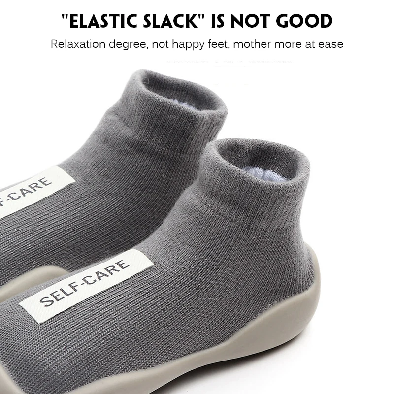 

Self-Care Letter Socks Shoes Soft Soled Socks Shoes Baby Print Shoes Non-Slip Toddler Shoes Baby Shoe Knit Booties Outdoor