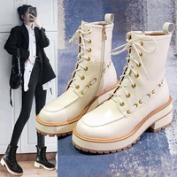 new soft boots womens shoes womens boots fashion round pu ankle boots 2022 winter black boots comfortable boots