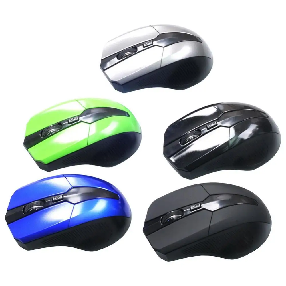 

Беспроводная эргономичная оптическая мышь для ПК 2,4 ГГц 1600 DPI USB 2,0 приемник для ноутбука Прямая поставка
