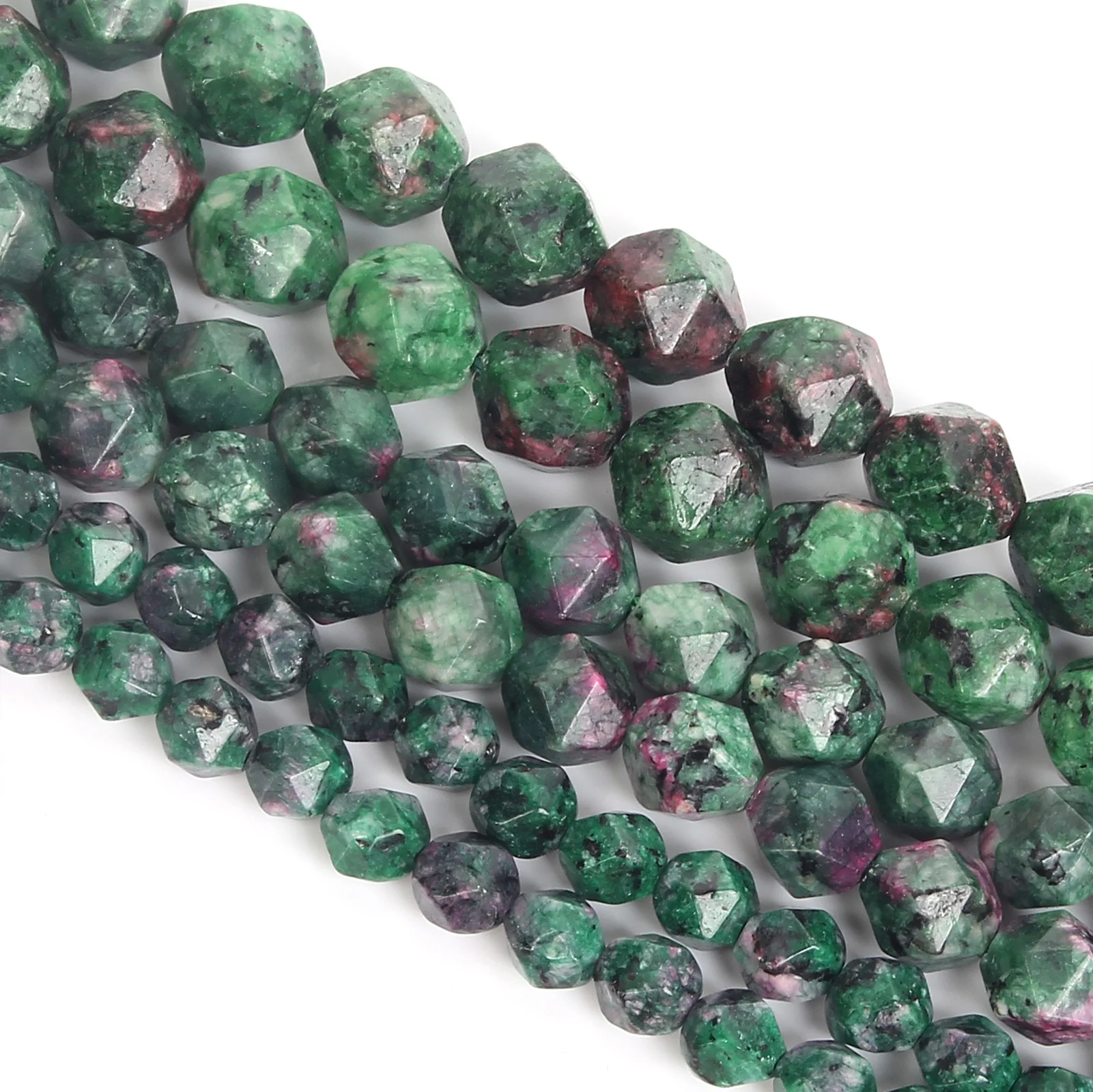 _ Бусины Epidote Zoisite бусины-разделители россыпью для изготовления ювелирных изделий