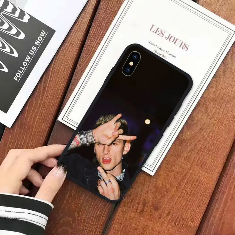 

Machine Gun kelly famous singer luxury shell Phone Case cover for iPhone 11 12 mini pro XS MAX 8 7 6 6S Plus X 5S SE 2020 XR