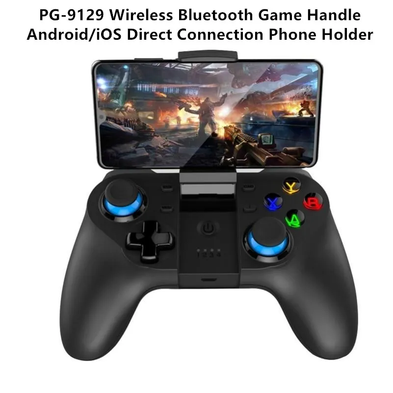 IPEGA Game Controller PG-9129 Wireless Bluetooth Game Handle Android/iOS Direct Connection Support TV/Set-top Box/PC Gamepad
