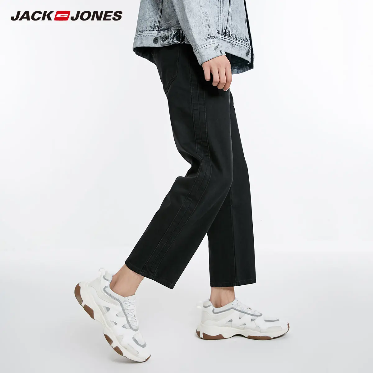 Мужские джинсы прямого кроя Jack Jones 218332608 | Мужская одежда