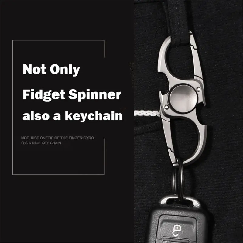 

Fidget Spinner&Ketchain&Bottle Opener EDC For Kids Teens Adults Stress Relief Top Toy Spinning