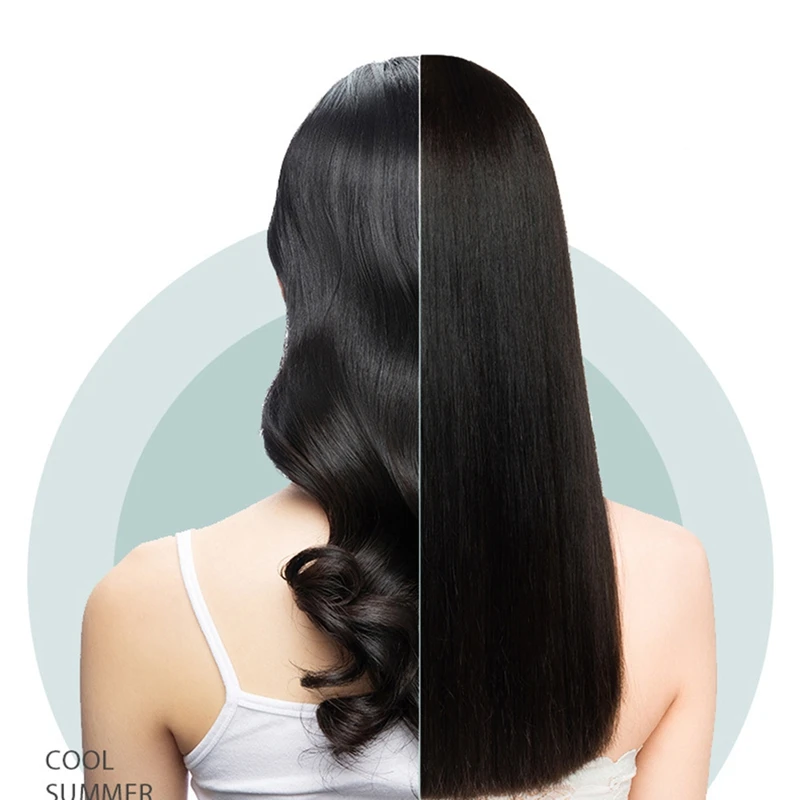 

Hair Straightener Hot Comb Hair Straightener Brush Wet Dry Use Brush Comb Hair Straight Styler Curling Iron