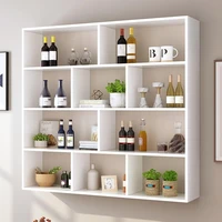 wall mounted dining room home wine rack bar furniture shelves hanging wine rack creative multi layer rack modern wine cabinet
