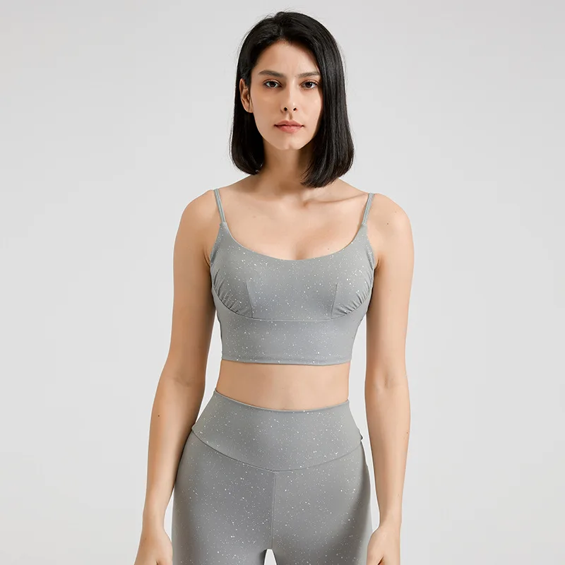 

Women's Sports Bras Yoga Underwear Sport Push Up Bralette Padded Crop Tops Push Up Gym Bra Pajamas Fitness Running Vest Tops