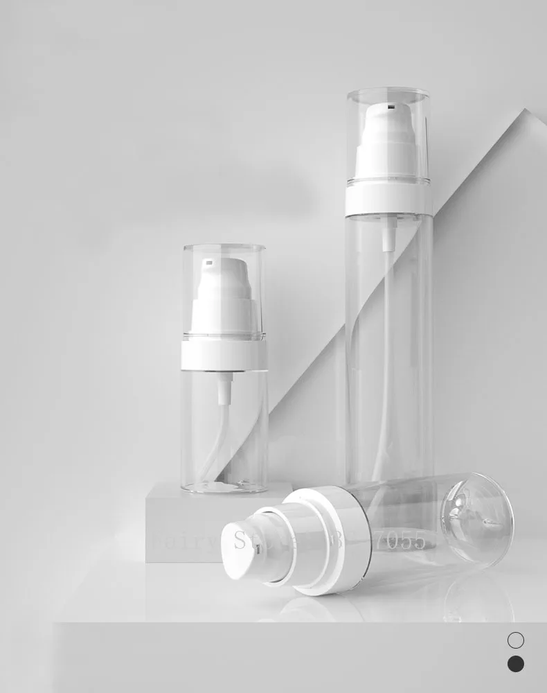 30ml60ml80ml100ml 20 шт./лот прозрачная косметическая бутылка для лосьона контейнеры
