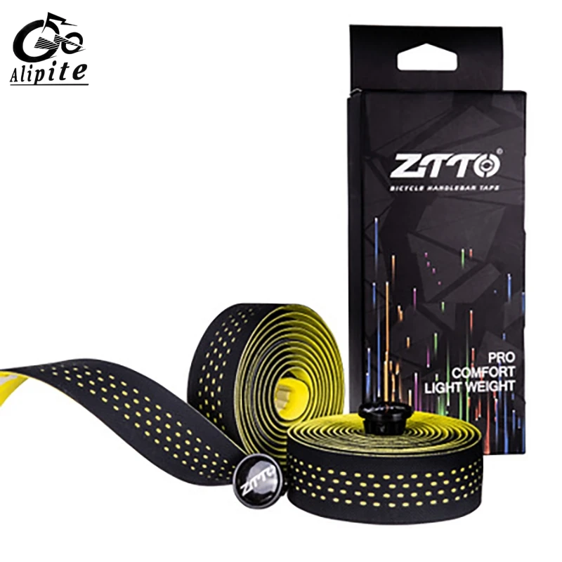 

Road Bike Handlebar Tape Bike Accessories 1 Pair Cycling Soft PU EVA Anti-Slip Bicycle Bar Tape Bycicle Accessories