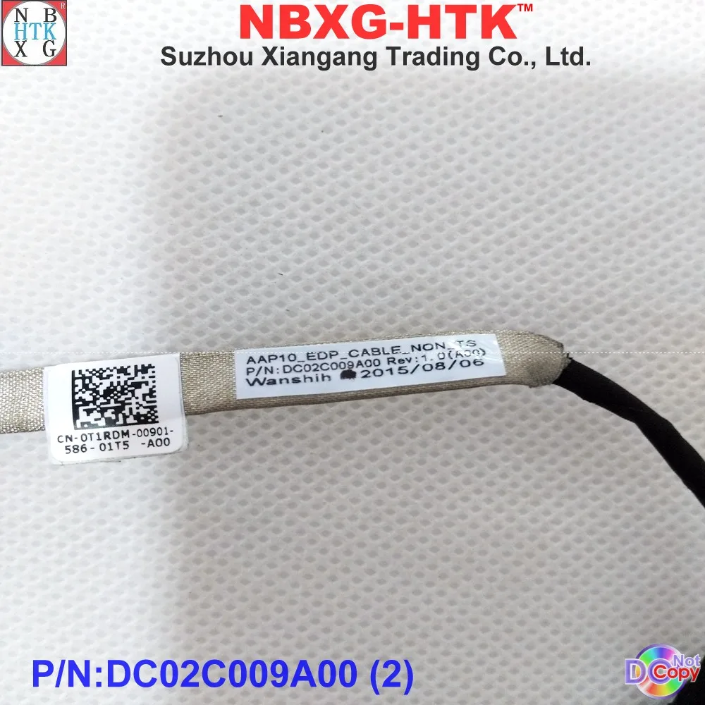 Бренд ноутбук Новый 15 6 &quotEDP LCD ленточный кабель для Dell Alienware R1 ALW M15X R2-DC02C009A00 T1RDM 0T1RDM