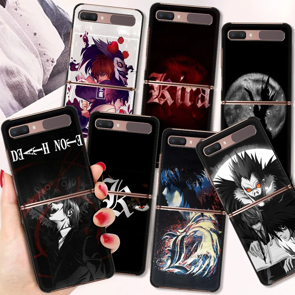 

Death Note Ryuk Kira Fundas Case For Samsung Galaxy Z Flip 3 5G Black Hard PC for Samsung Z Flip 5G 6.7 Inch ShockProof Cover