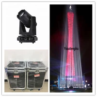 4pcswith flightcase outdoor sky beam moving head search light beam 350w 17r 3in1 moving head wash beam spot waterproof dmx light