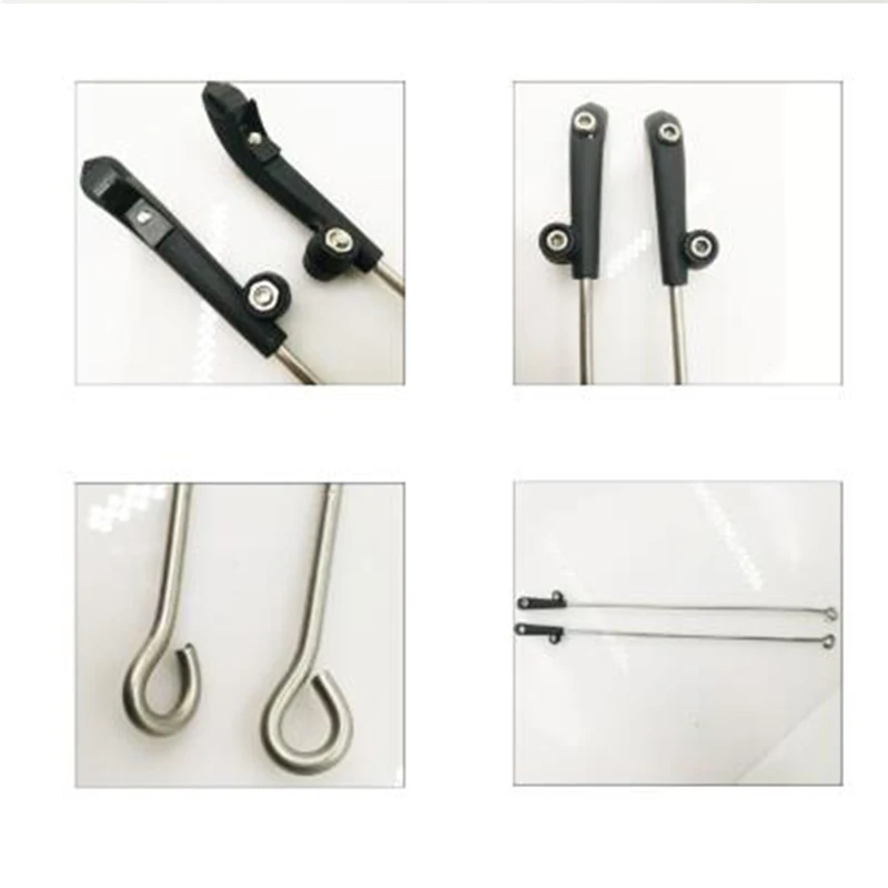 silna na błotnik rowerowy 20'✤'✦'&#x27700C wspornik błotnika MTB przednie tylne koło ze stopu aluminium do roweru