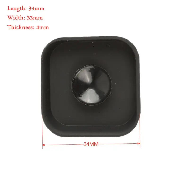 

Protective Lens Cap Action Camera Soft Silicone Case Dustproof Anti-scratches Black Protector Cover Camera Accessories