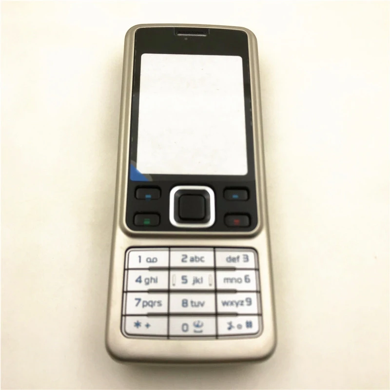 Für Nokia 6300 Volle Komplette Handy Gehäuse Abdeckung Tür Rahmen Batterie Zurück abdeckung + Englisch Tastatur