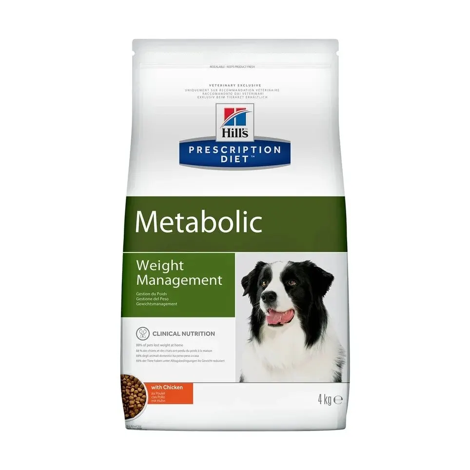 Сухой диетический корм для собак Hill's Prescription Diet Metabolic способствует снижению и
