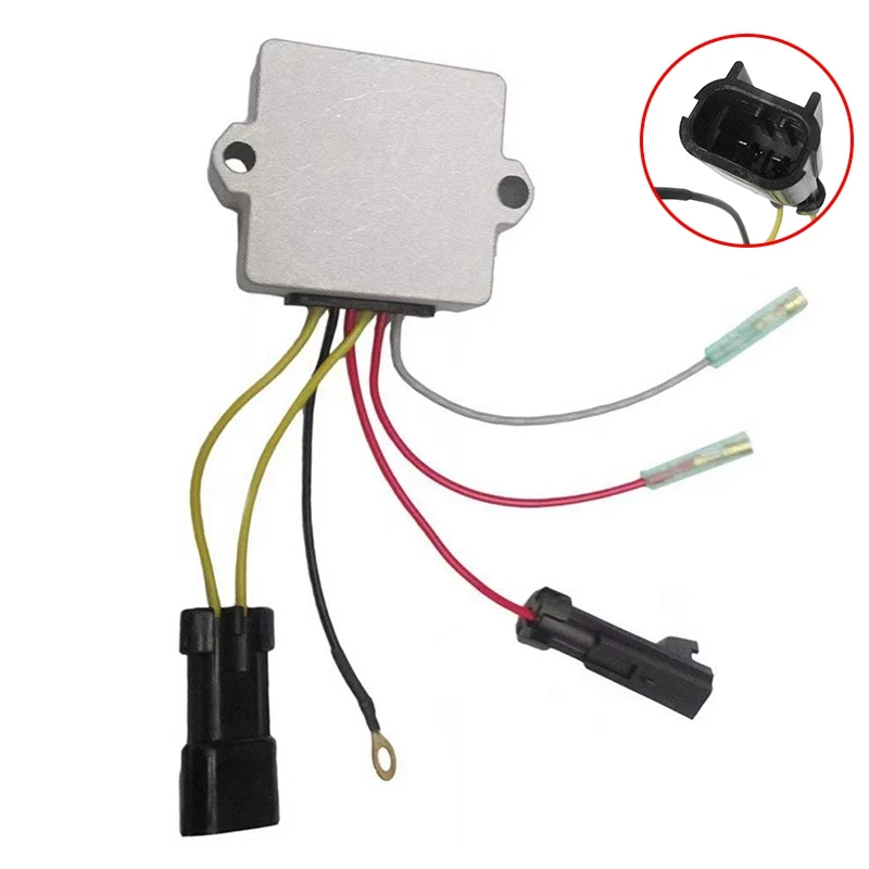 Регулятор напряжения Выпрямитель для Меркурий морской 6 провод W/вилка 883072T2 883072T