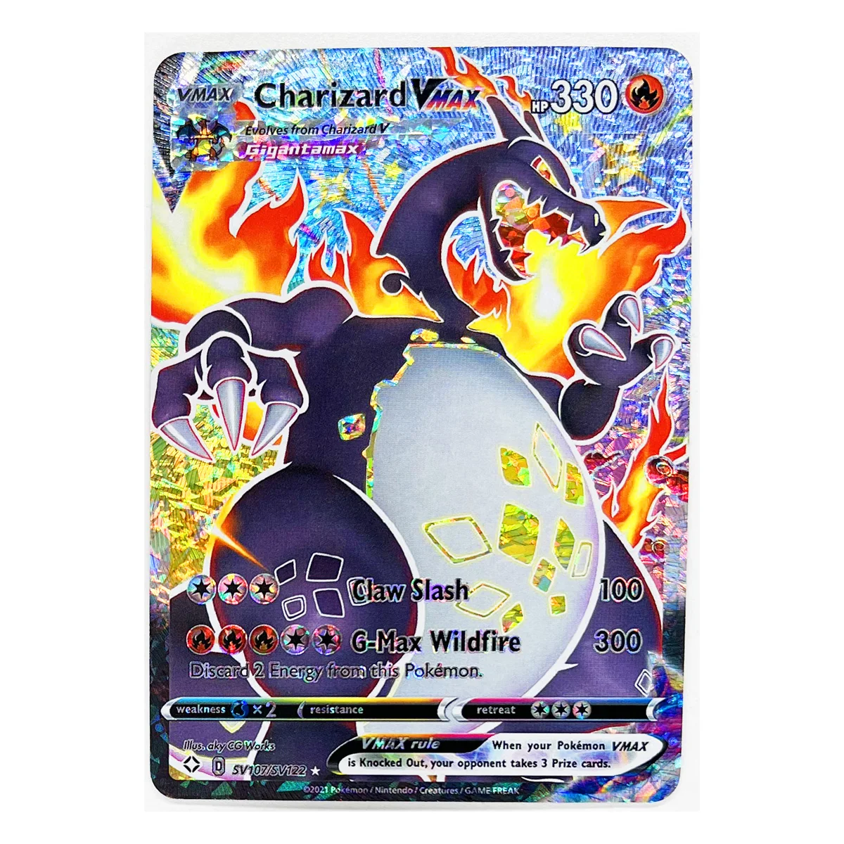 Pokemon Vmax Charizard Rayquaza игрушки для хобби Коллекционная игра | Игрушки и