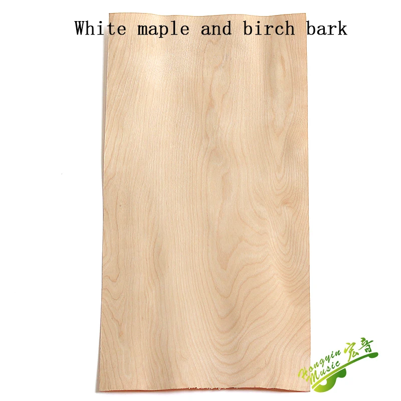 Древесный шпон из клена гитарный инструмент мебельный шпон|Детали и аксессуары