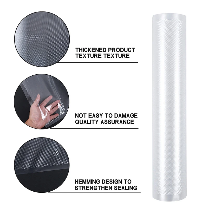 

1Set Kitchen Food Vacuum Sealer Bag Sous Vide Food Saver Storage Vacuum Packaging Bags Kitchen Accessories