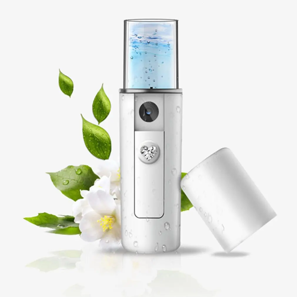 

Portable Facial Moisturizing Beauty Instrument USB Charging Nano Mist Spraying Manual Mister Beauty Device Tool