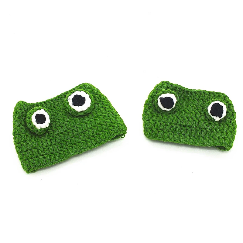 Головной убор для домашних питомцев ручной вязки шляпа кошек и лягушек головной