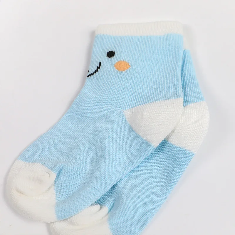 5 пара/лот носки для новорожденных хлопковые маленьких мальчиков и девочек