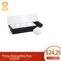 shangpeixuan abs plastic fruit box 3456 pizza ingredients preparation box fruits cheese sauce box kitchen utensil