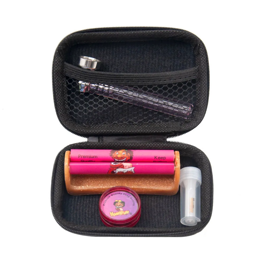 

Portable 5pcs/set Cigarette Maker Tobacco Grinder Set Rolling Machine Smoking Tool Kit Smoke Pipe Tobacco Pipe