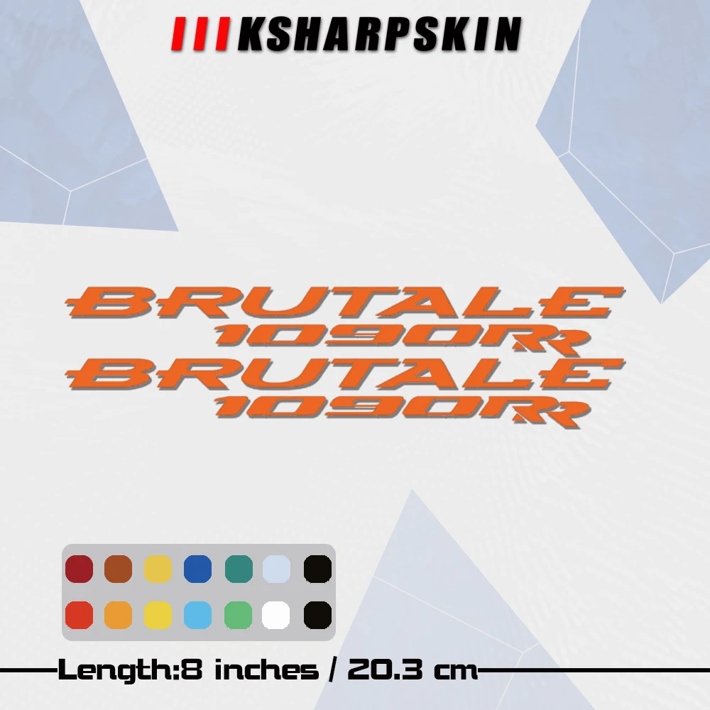 Аксессуары для мотоциклов, Светоотражающие Водонепроницаемые наклейки с логотипом, модифицированные Аксессуары Для MV Agusta BRUTALE 1090RR