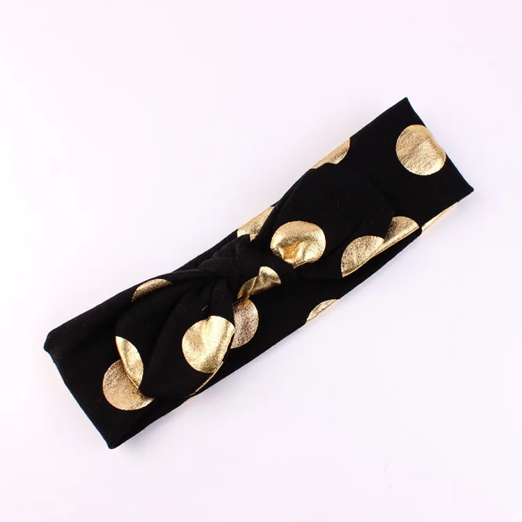 Cute Infant Baby Girls Kids Toddler Polka Dot Turban Knot Hairband Headband Head Wrap Hair Band Accessories #p | Детская одежда и