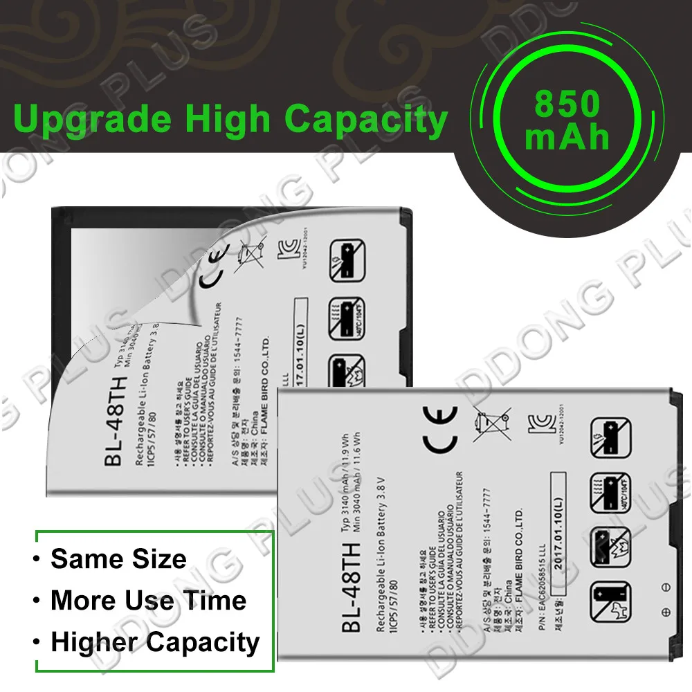 BL-48TH Аккумулятор для LG Optimus G Pro F240L F240K аккумулятор EAC62058515 запасная часть ремонта -