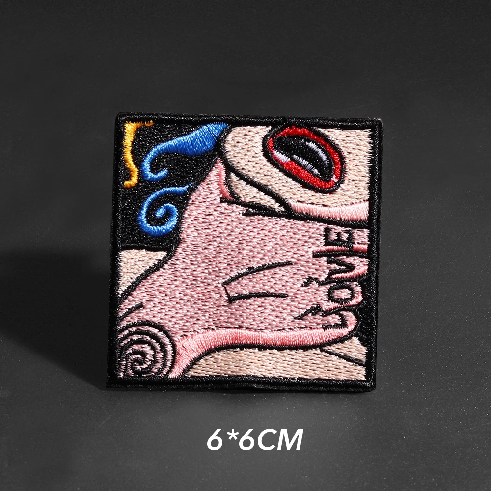 Японская вышивка железные нашивки патчи на одежду Rock, аксессуары для декора.