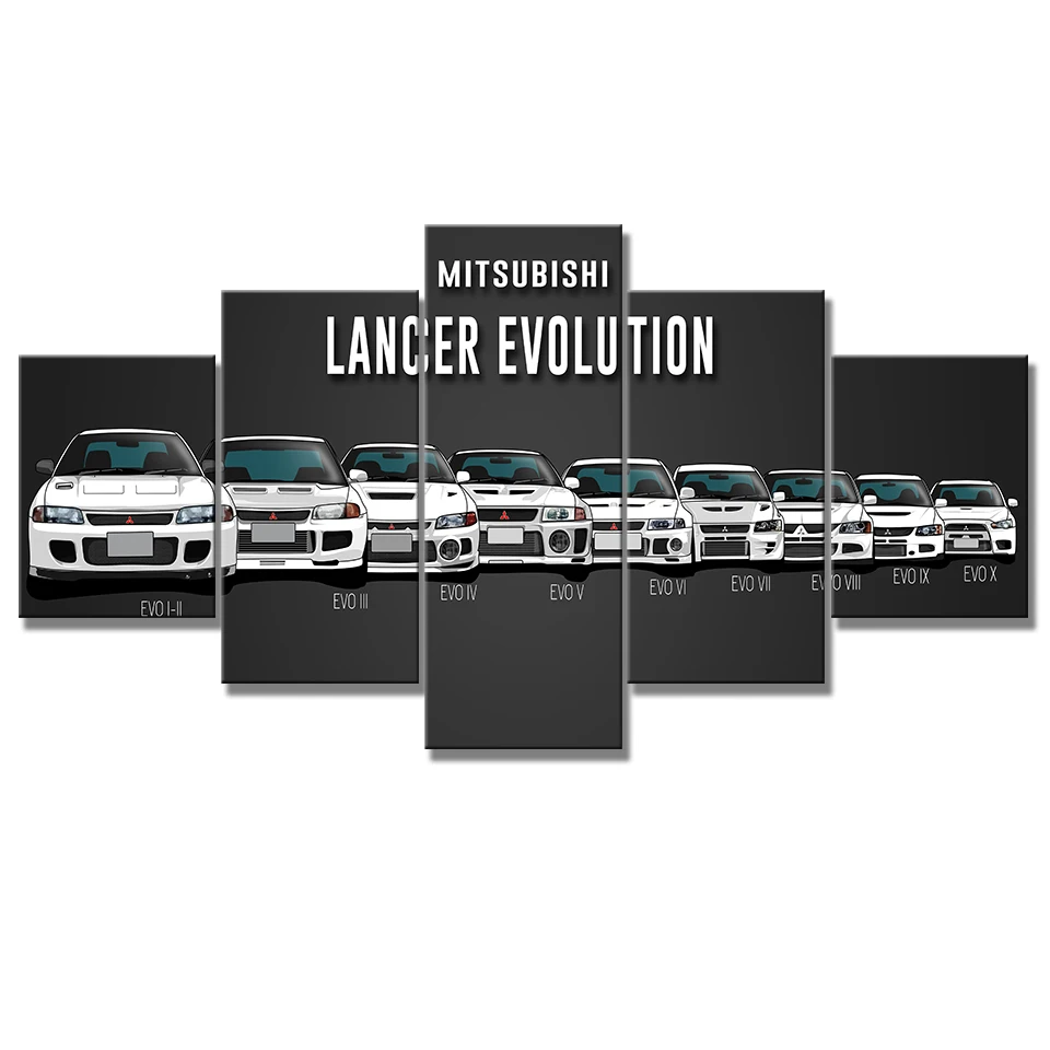 

Mitsubishi Lancer Evolution Холсты