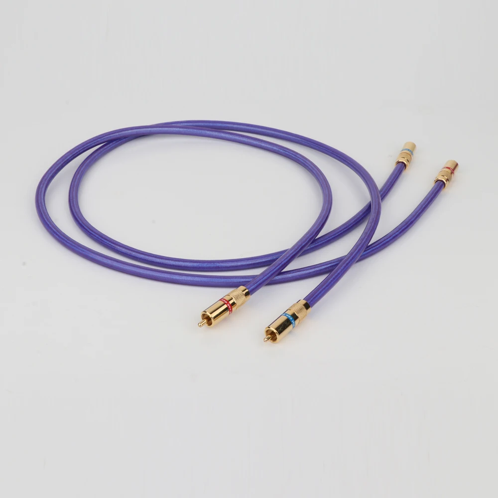 Кабель для подключения аудио Van den Hul MC SILVER IT 65 RCA позолоченный Удлинительный