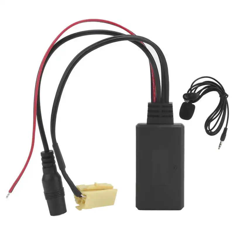 Аудиоадаптер 6Pin 5 0 AUX с микрофоном кабель 59 1 дюйма подходит для Fiat Ducato 2011 |