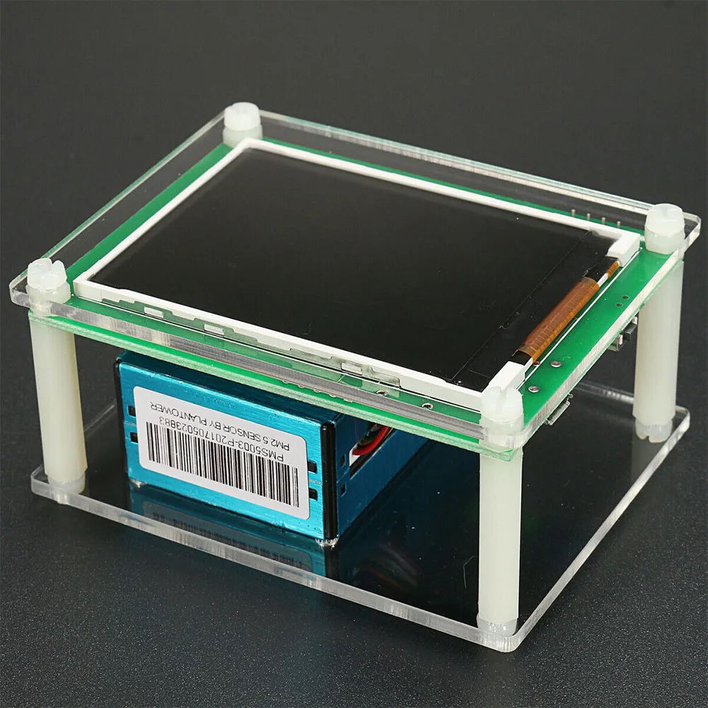 

2.8inch Household PM2.5 Chargable Air Quality Detector Analyzer LCD Display Multipurpose TFT Screen Accurate High Sensitivity