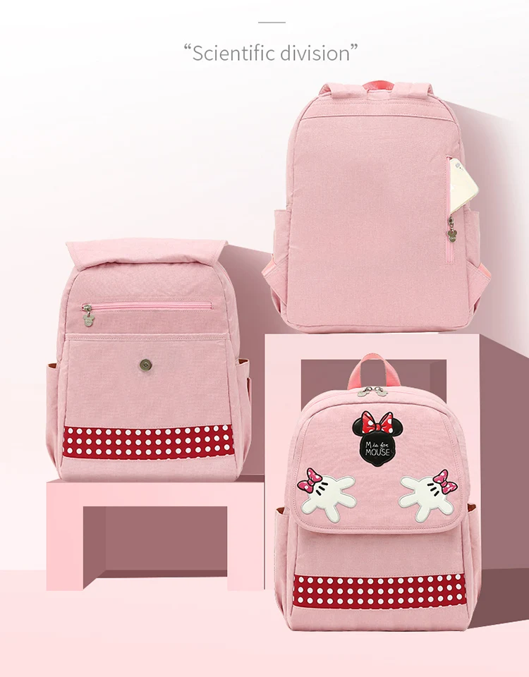 Сумка для подгузников мамы Disney с Микки Маусом брендовый вместительный рюкзак